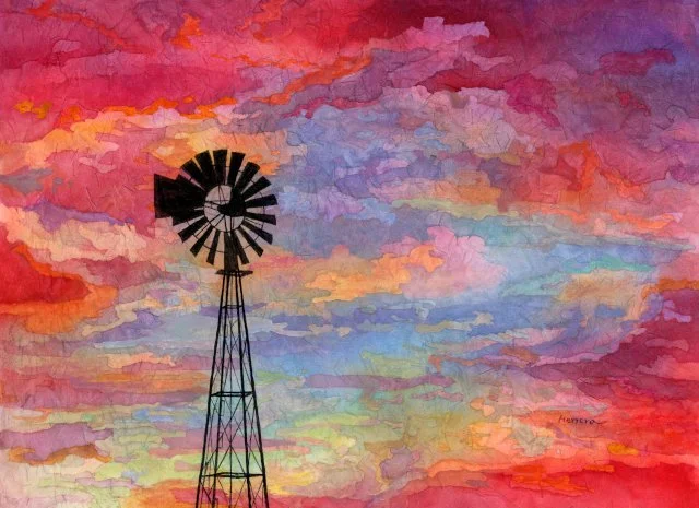 Windmill Sunset 2 — Hailey E. Herrera